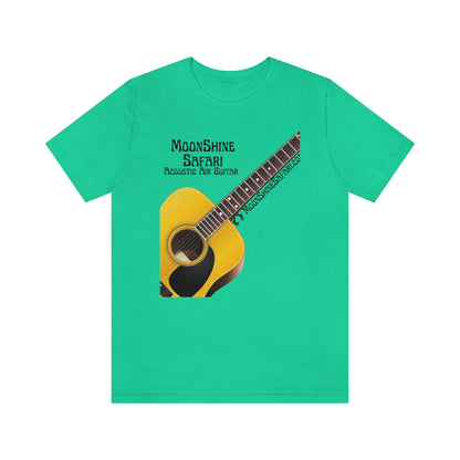 MoonShine Safari Air Acoustic Guitar Unisex Jersey Short Sleeve Tee