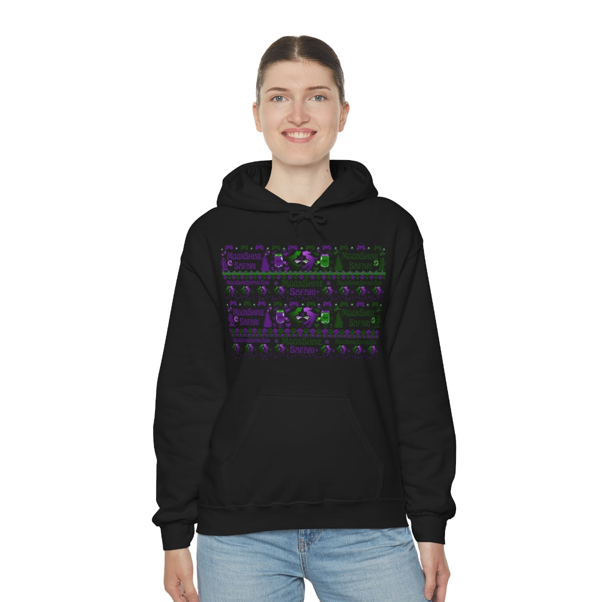 MoonShine Safari Un-holiday Unisex Heavy Blend™ Hooded Sweatshirt