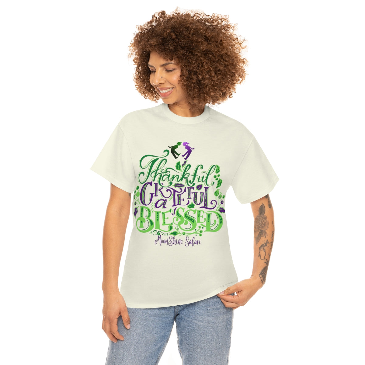 MoonShine Safari Grateful Unisex Heavy Cotton Tee