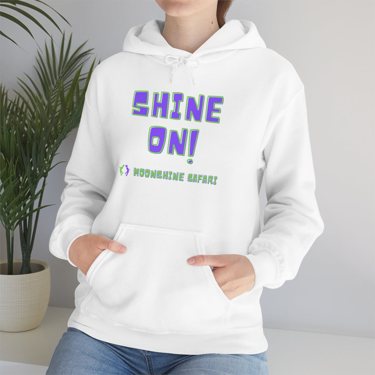 MoonShine Safari Shine On Unisex Heavy Blend™ Hooded Sweatshirt