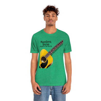 MoonShine Safari Air Acoustic Guitar Unisex Jersey Short Sleeve Tee