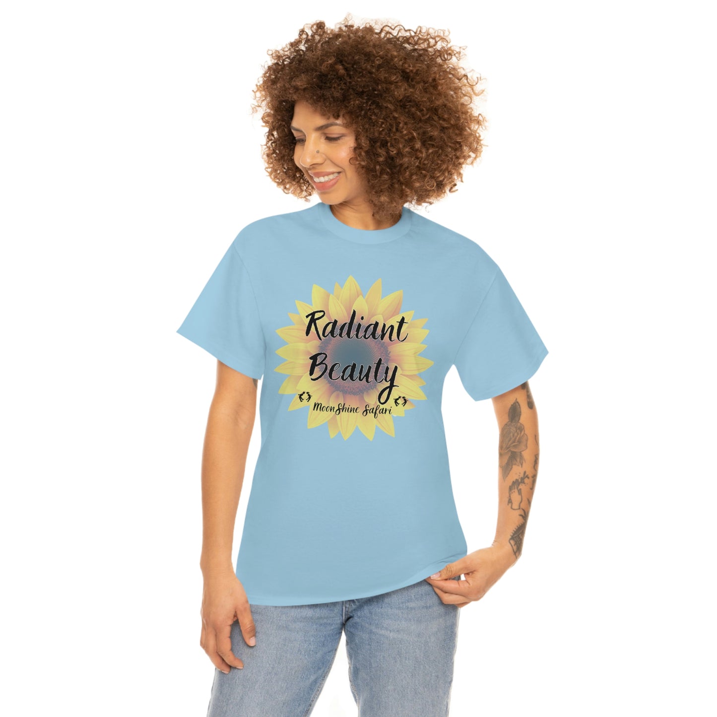 MoonShine Safari Radiant Beauty Unisex Heavy Cotton Tee