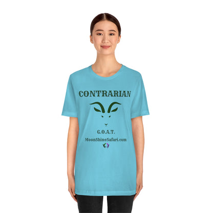 MoonShine Safari Contrarian Unisex Jersey Short Sleeve Tee