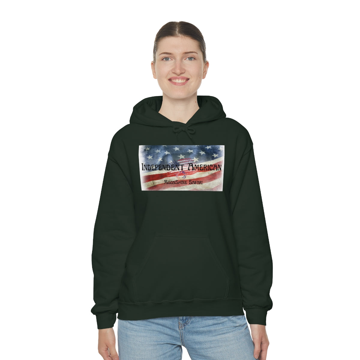 MoonShine Safari Independent American Unisex Heavy Blend™ Hooded Sweatshirt