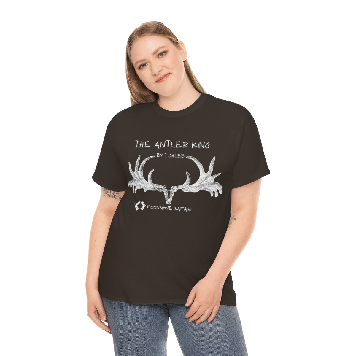 Antler King by J Caleb Unisex Heavy Cotton Tee