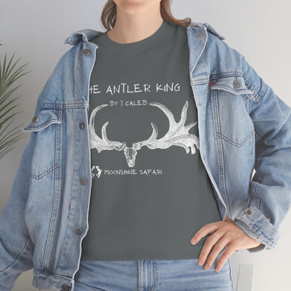 Antler King by J Caleb Unisex Heavy Cotton Tee