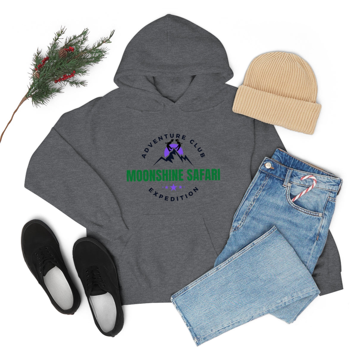 MoonShine Safari Expedition Unisex Heavy Blend™ Hooded Sweatshirt