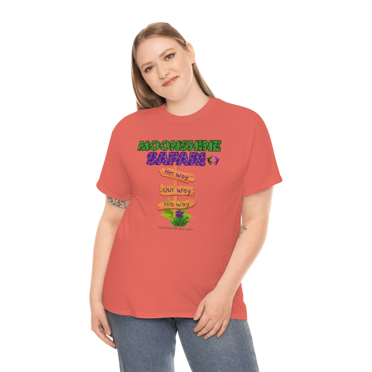 MoonShine Safari Ways Unisex Heavy Cotton Tee