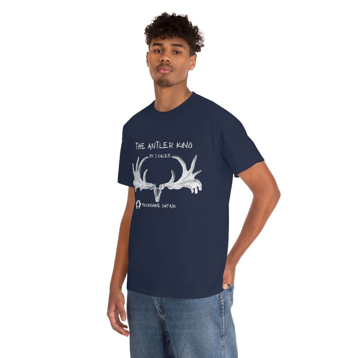 Antler King by J Caleb Unisex Heavy Cotton Tee