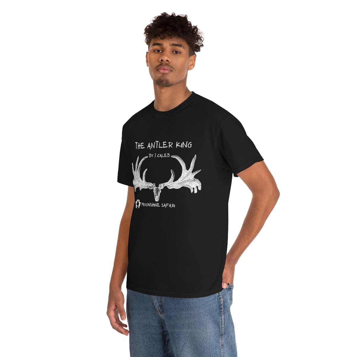 Antler King by J Caleb Unisex Heavy Cotton Tee