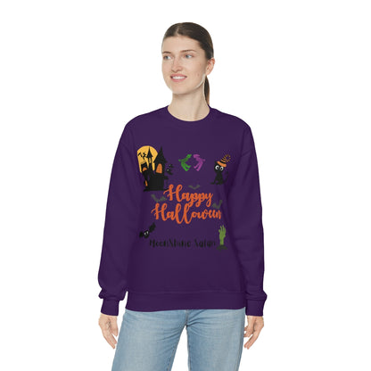 MoonShine Safari Halloween Unisex Heavy Blend™ Crewneck Sweatshirt