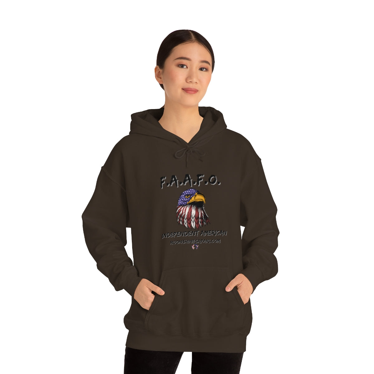 MoonShine Safari F.A.A.F.O. Unisex Heavy Blend™ Hooded Sweatshirt