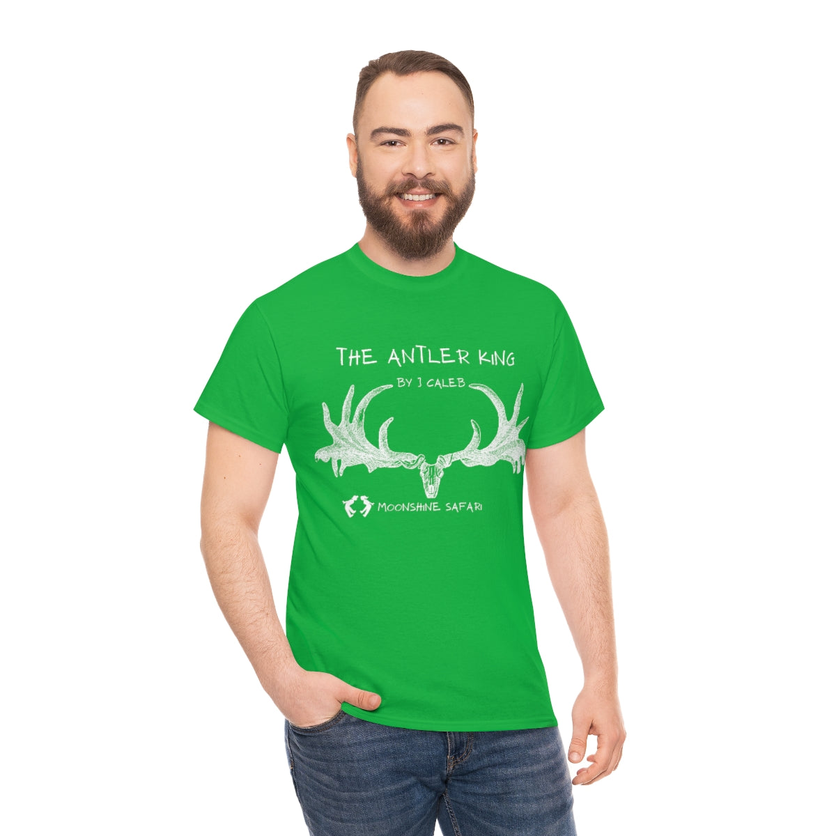 Antler King by J Caleb Unisex Heavy Cotton Tee