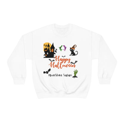 MoonShine Safari Halloween Unisex Heavy Blend™ Crewneck Sweatshirt