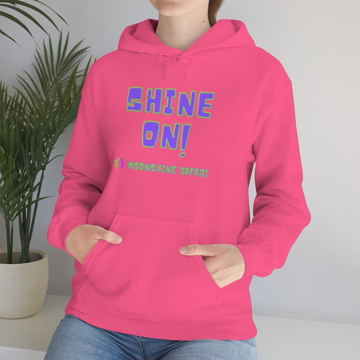 MoonShine Safari Shine On Unisex Heavy Blend™ Hooded Sweatshirt