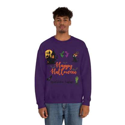 MoonShine Safari Halloween Unisex Heavy Blend™ Crewneck Sweatshirt