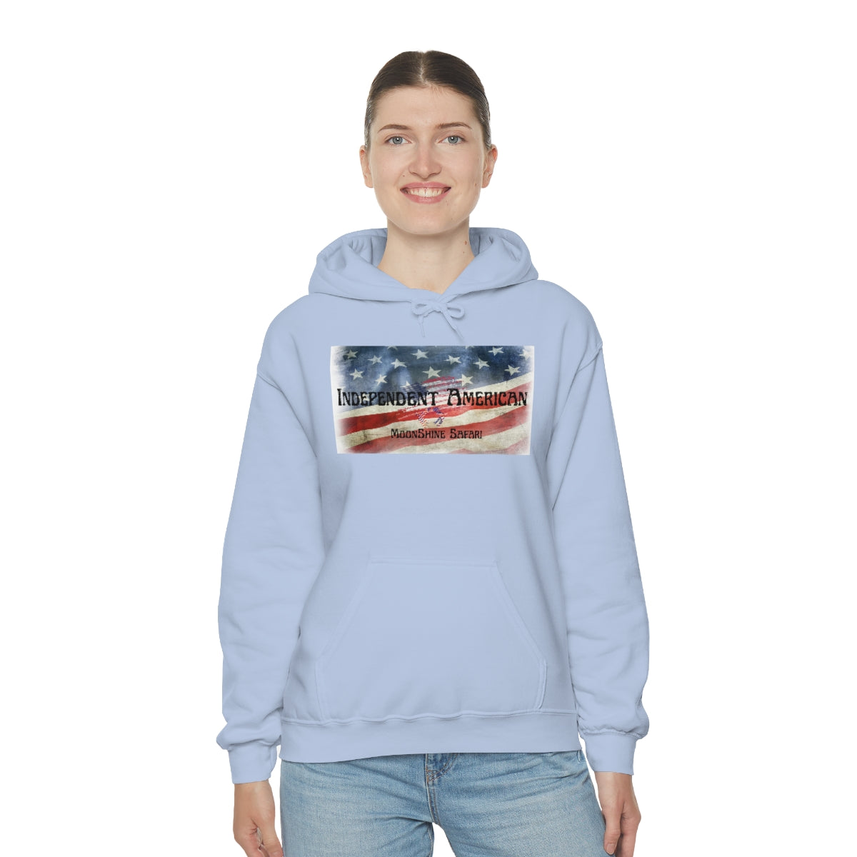 MoonShine Safari Independent American Unisex Heavy Blend™ Hooded Sweatshirt