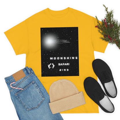 MoonShine Safari Spaceship Unisex Heavy Cotton Tee