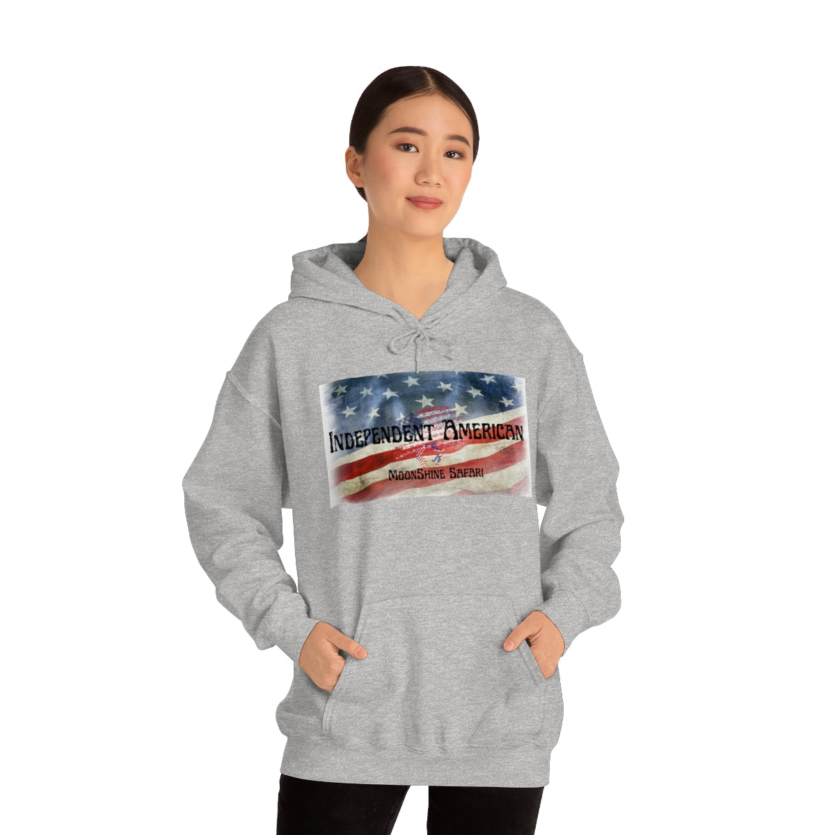 MoonShine Safari Independent American Unisex Heavy Blend™ Hooded Sweatshirt