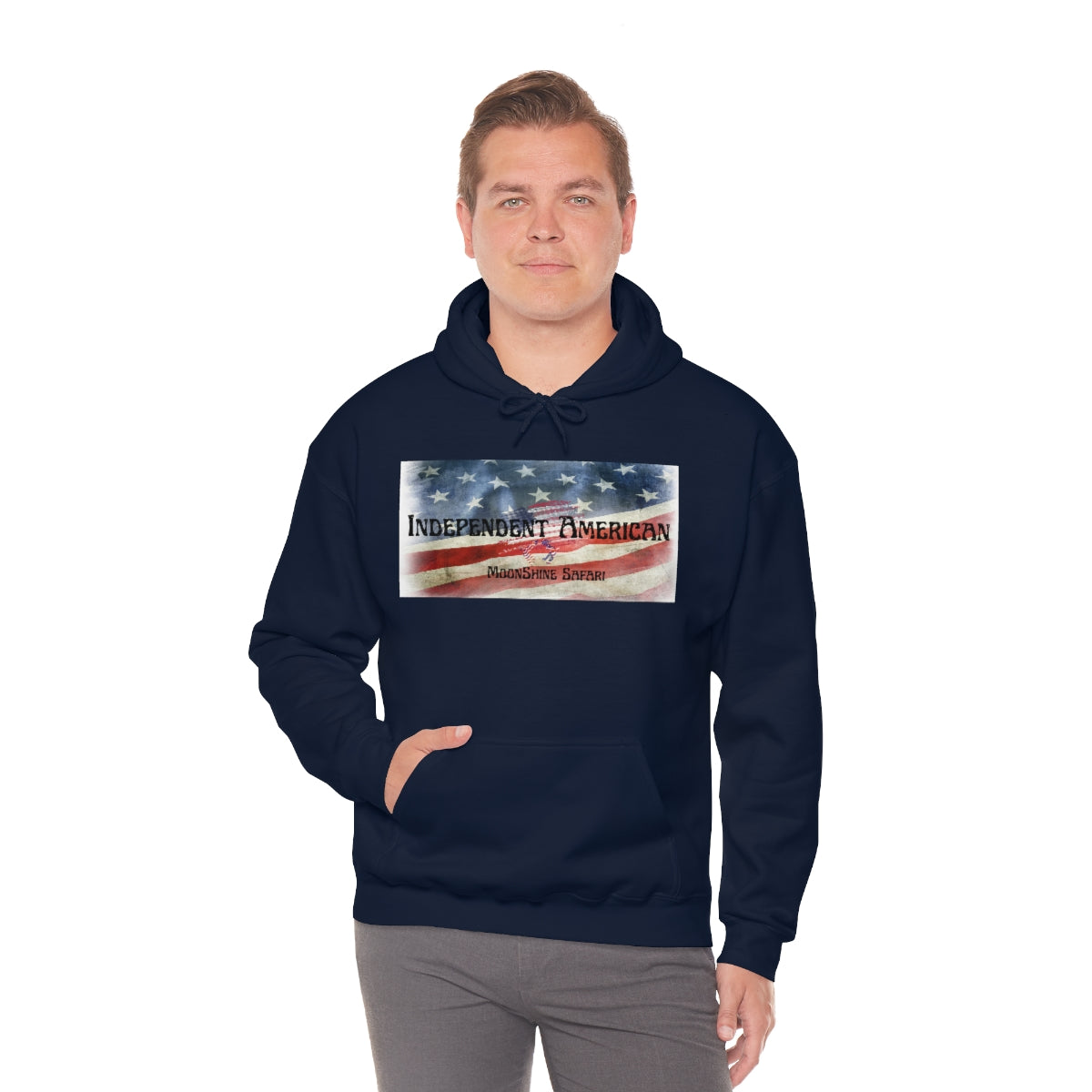 MoonShine Safari Independent American Unisex Heavy Blend™ Hooded Sweatshirt