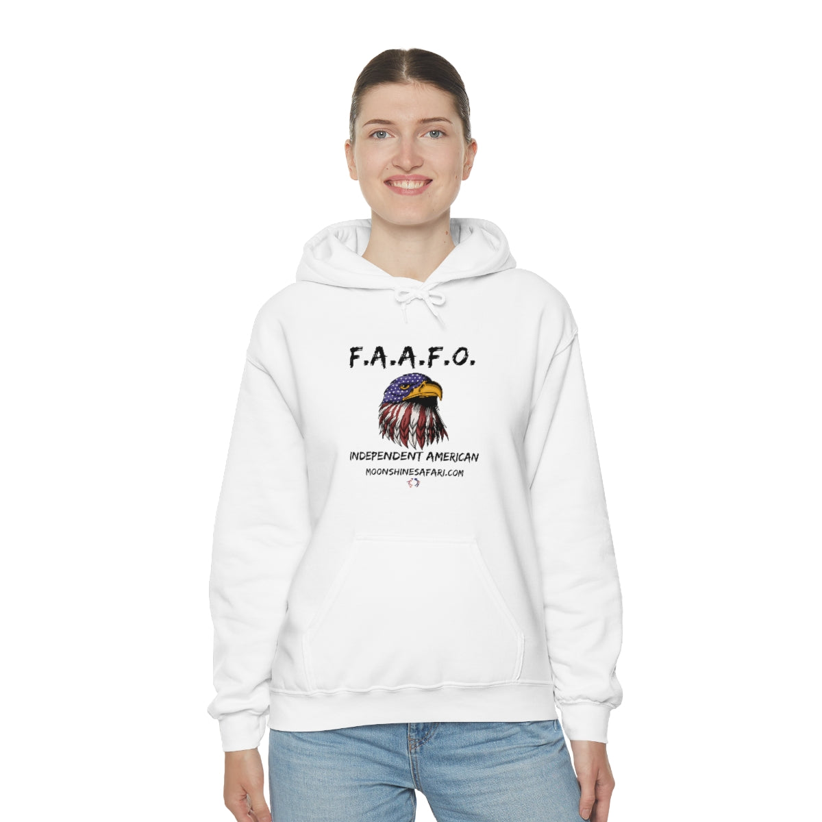 MoonShine Safari F.A.A.F.O. Unisex Heavy Blend™ Hooded Sweatshirt