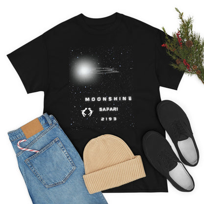 MoonShine Safari Spaceship Unisex Heavy Cotton Tee