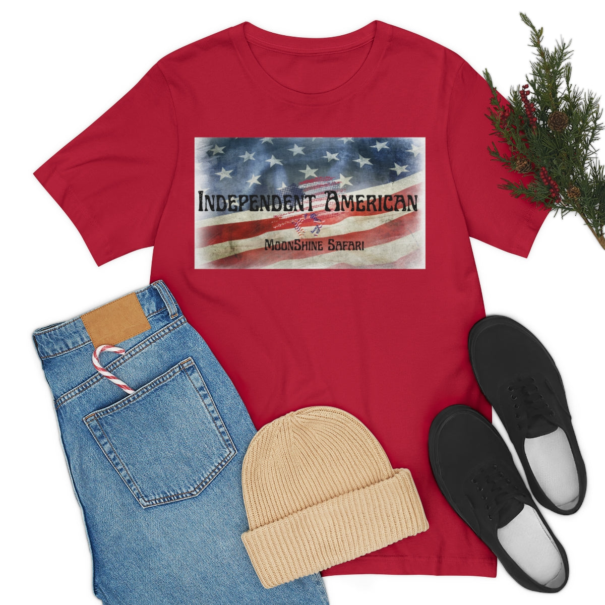 MoonShine Safari Independent American Unisex Jersey Short Sleeve Tee