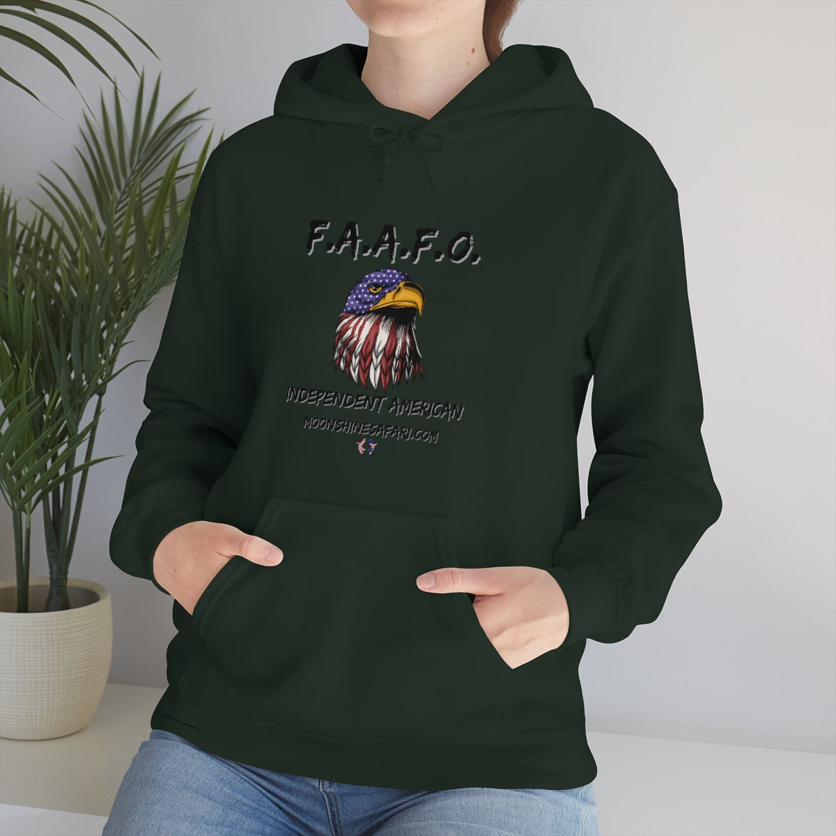 MoonShine Safari F.A.A.F.O. Unisex Heavy Blend™ Hooded Sweatshirt