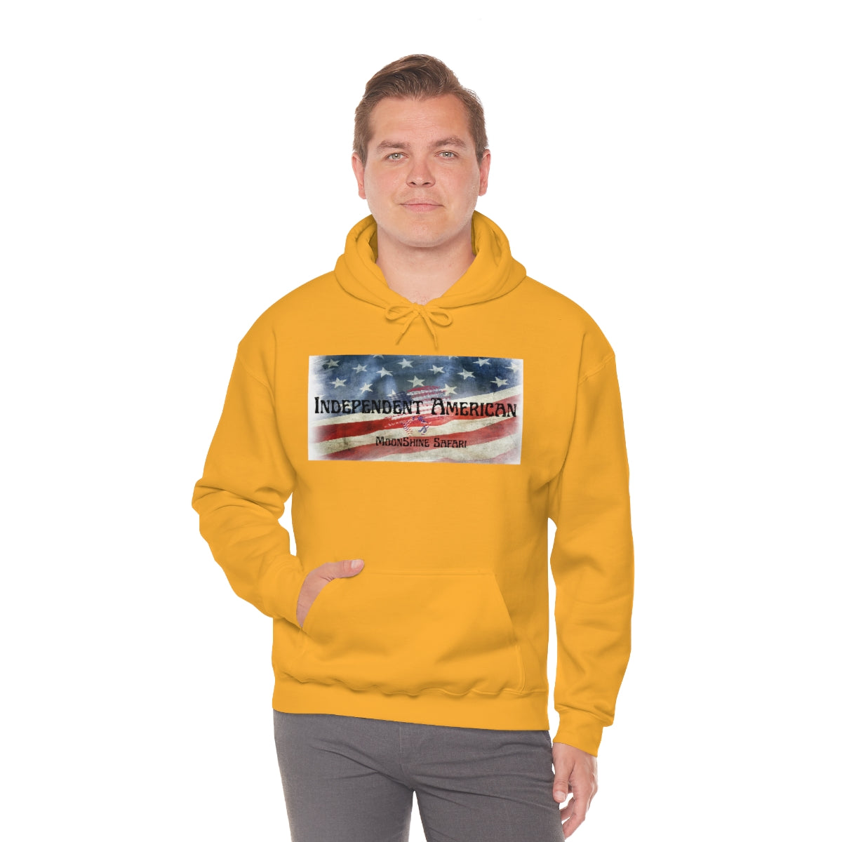 MoonShine Safari Independent American Unisex Heavy Blend™ Hooded Sweatshirt