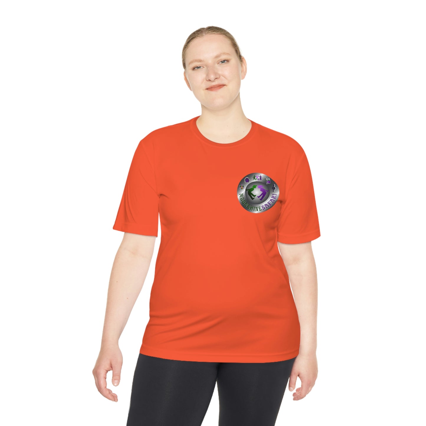 MoonShine Safari Logo Unisex Moisture Absorbing Tee