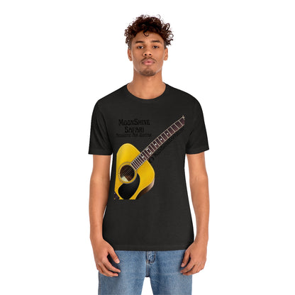 MoonShine Safari Air Acoustic Guitar Unisex Jersey Short Sleeve Tee