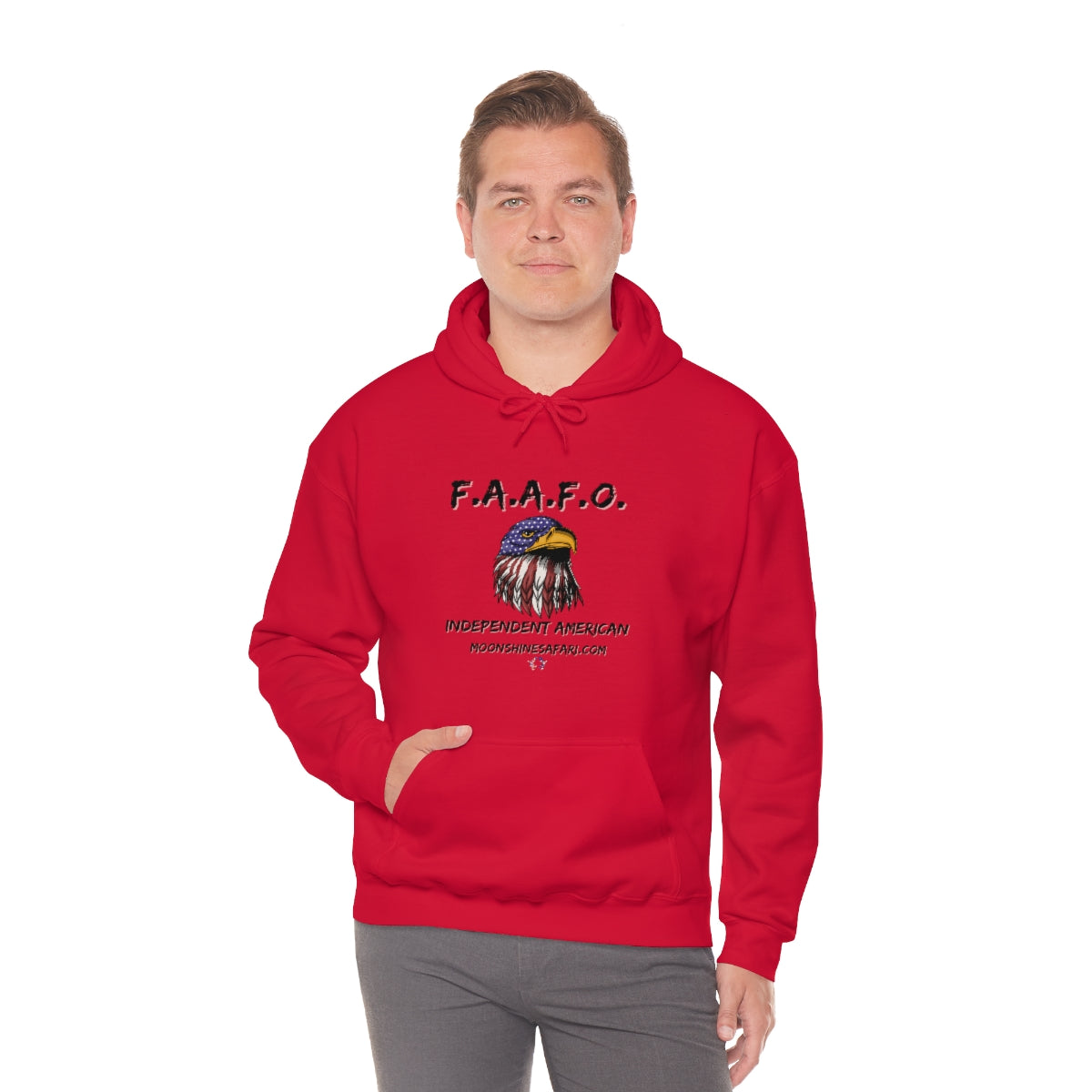 MoonShine Safari F.A.A.F.O. Unisex Heavy Blend™ Hooded Sweatshirt