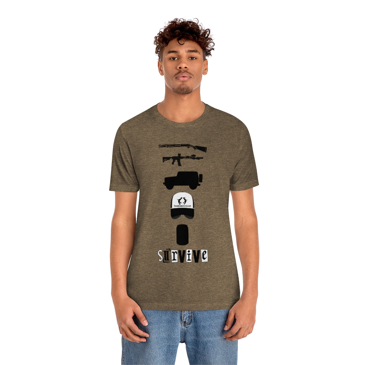 MoonShine Safari Survive Unisex Jersey Short Sleeve Tee