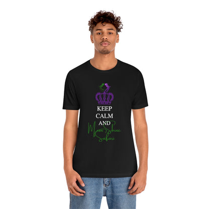 MoonShine Safari Keep Calm Unisex Jersey Short Sleeve Tee