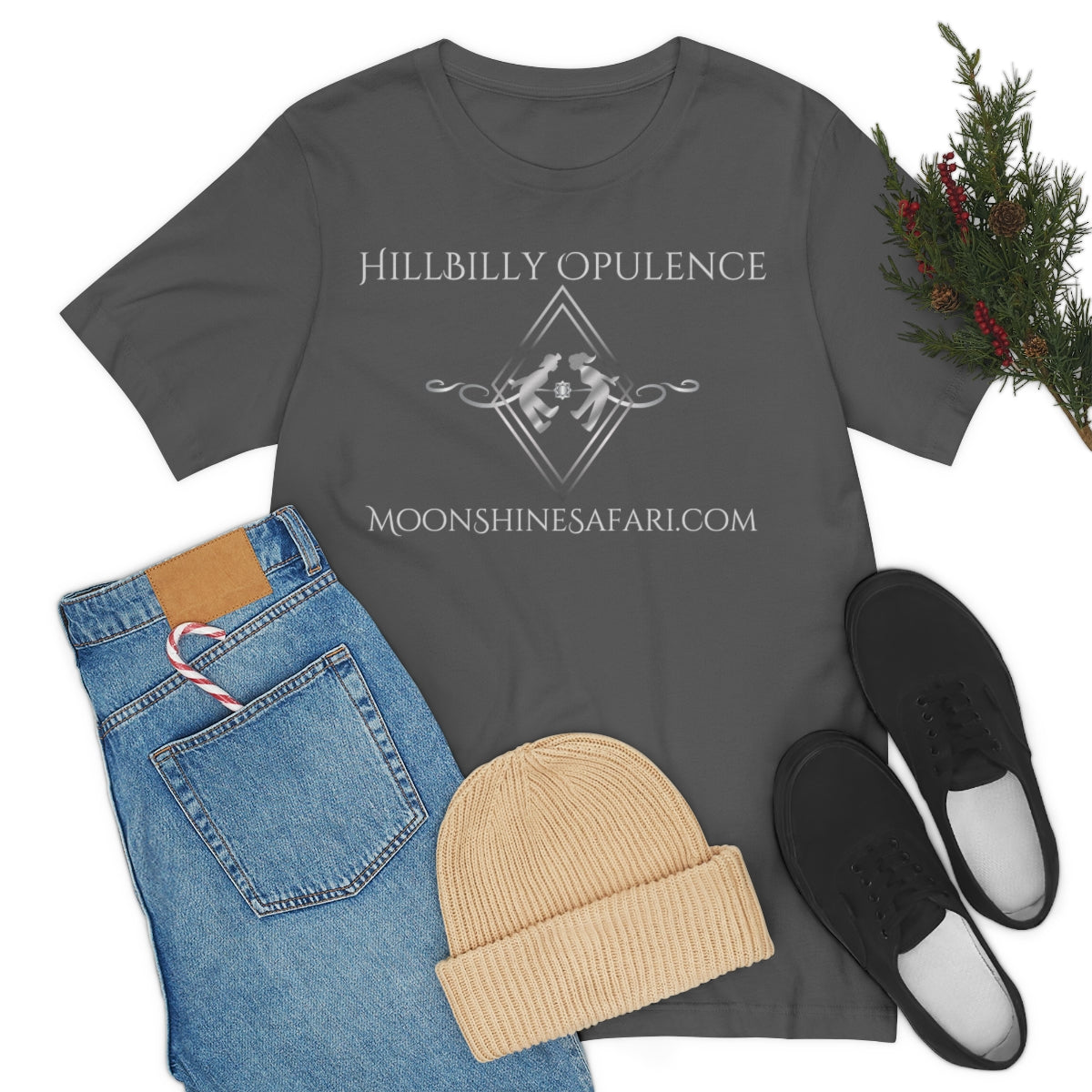 MoonShine Safari HillBilly Opulence Unisex Jersey Short Sleeve Tee