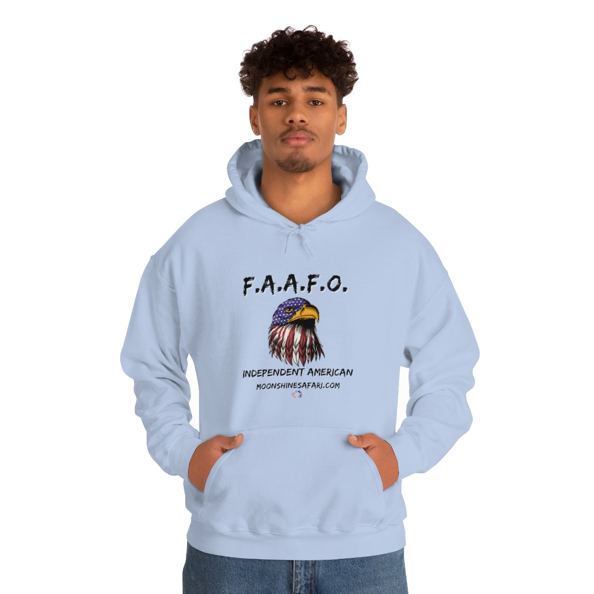 MoonShine Safari F.A.A.F.O. Unisex Heavy Blend™ Hooded Sweatshirt