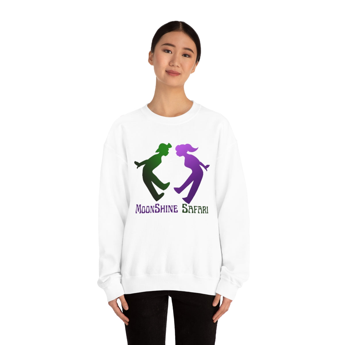 MoonShine Safari OG Unisex Heavy Blend™ Crewneck Sweatshirt