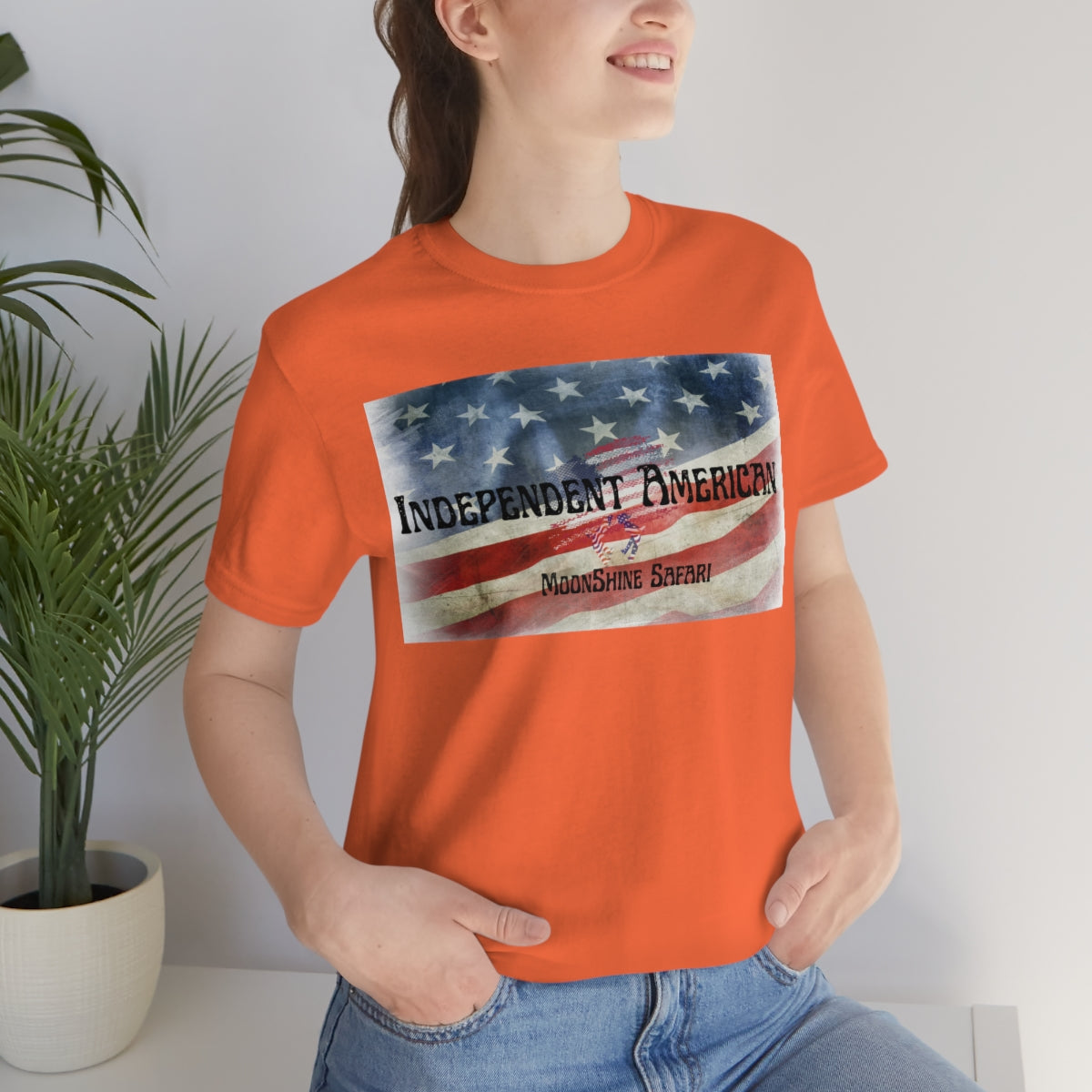 MoonShine Safari Independent American Unisex Jersey Short Sleeve Tee