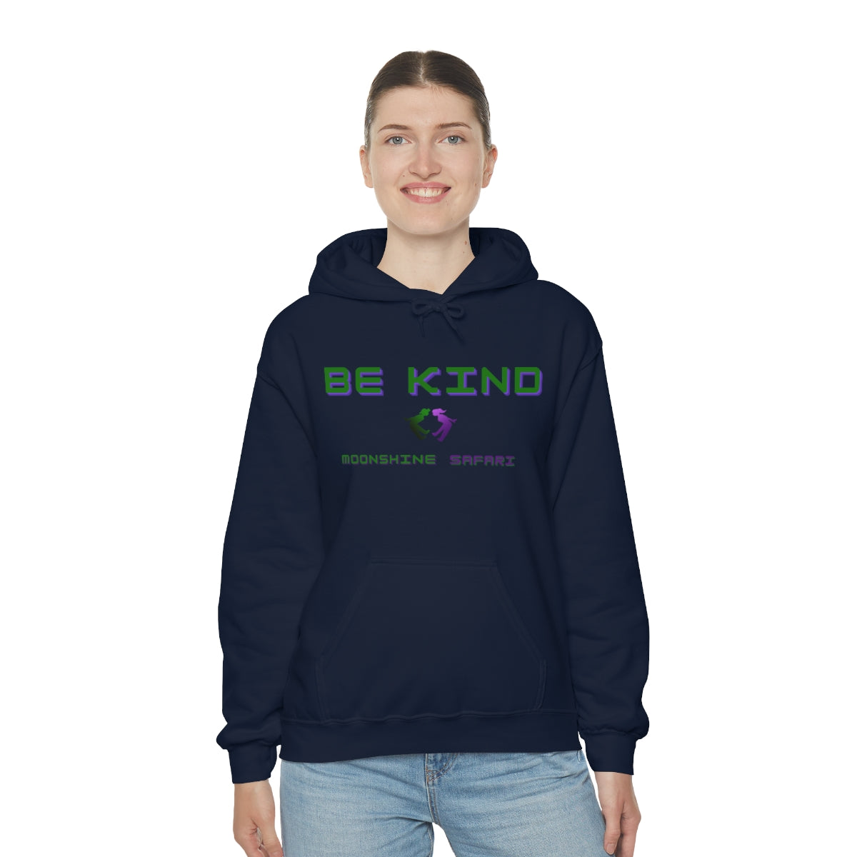 MoonShine Safari Be Kind Unisex Heavy Blend™ Hooded Sweatshirt