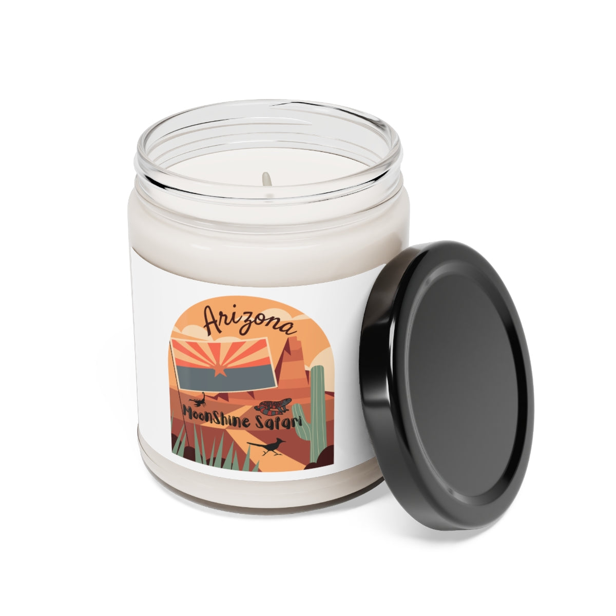 MoonShine Safari Scented Soy Candle, 9oz