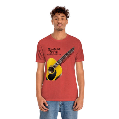 MoonShine Safari Air Acoustic Guitar Unisex Jersey Short Sleeve Tee