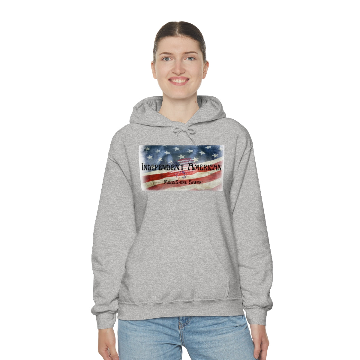 MoonShine Safari Independent American Unisex Heavy Blend™ Hooded Sweatshirt