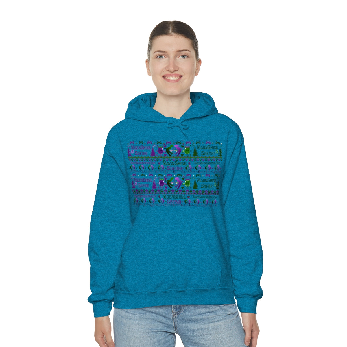 MoonShine Safari Un-holiday Unisex Heavy Blend™ Hooded Sweatshirt