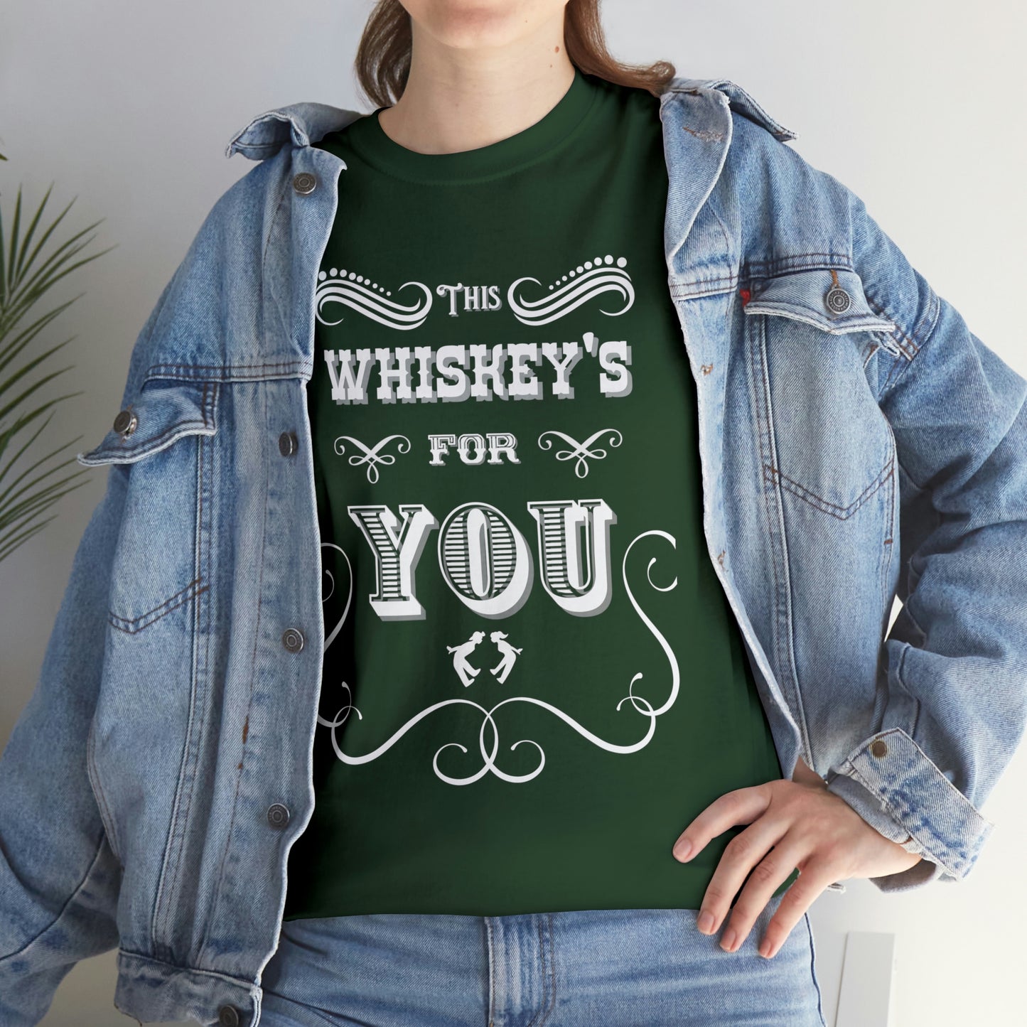 MoonShine Safari This Whiskey's For You Unisex Heavy Cotton Tee