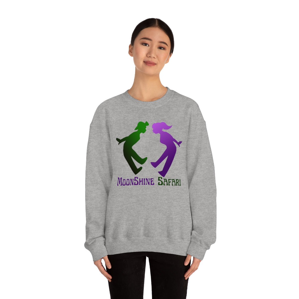 MoonShine Safari OG Unisex Heavy Blend™ Crewneck Sweatshirt