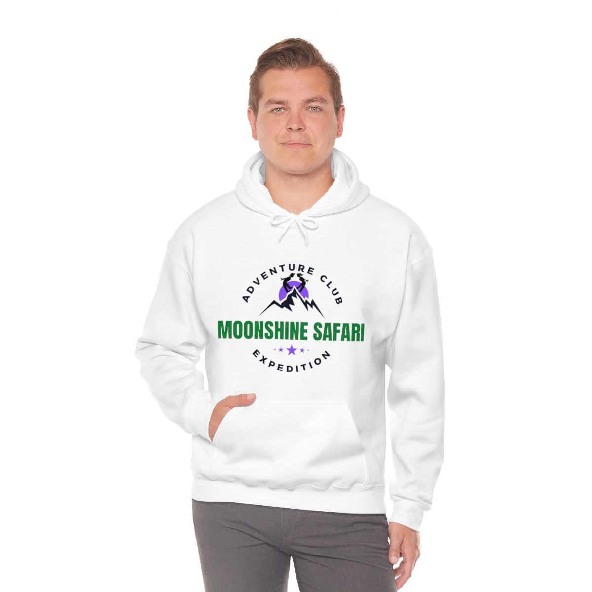 MoonShine Safari Expedition Unisex Heavy Blend™ Hooded Sweatshirt