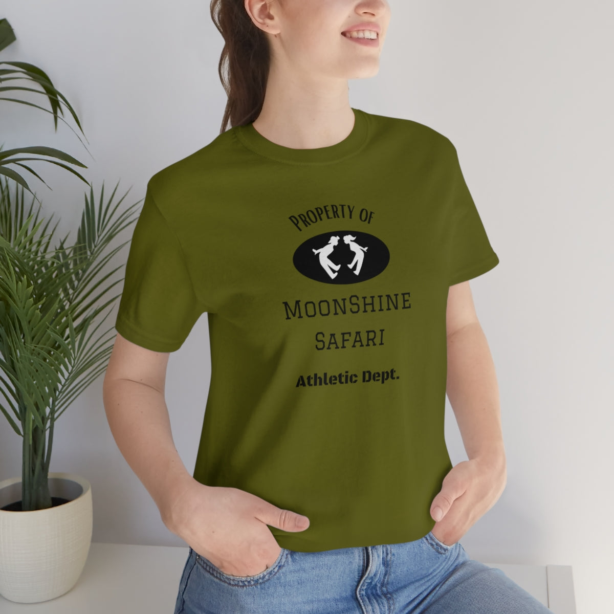 MoonShine Safari Athletic Dept Unisex Jersey Short Sleeve Tee