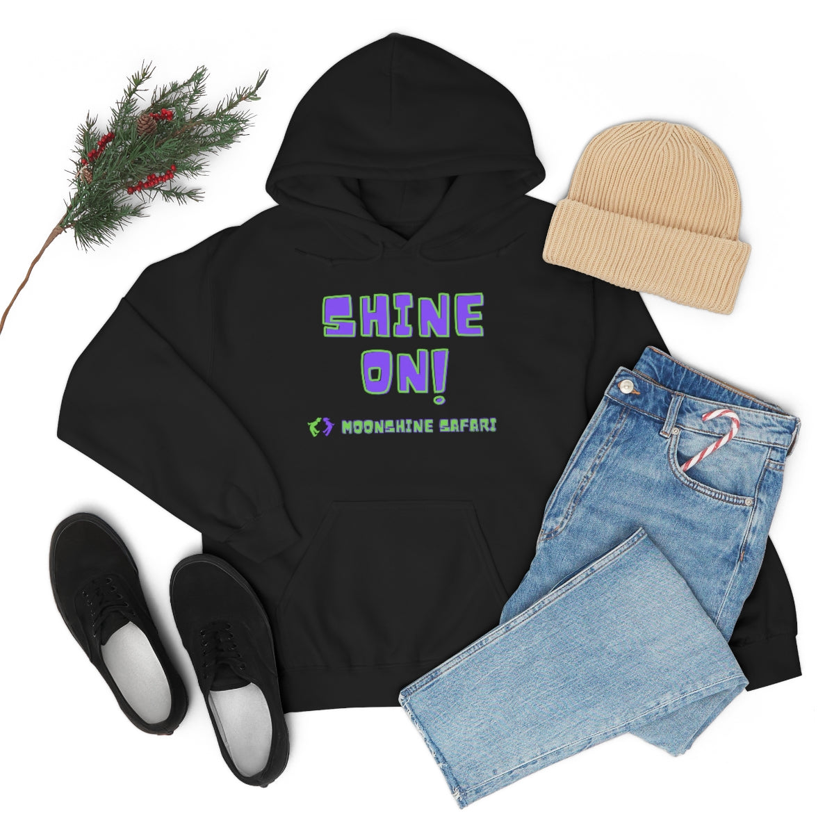 MoonShine Safari Shine On Unisex Heavy Blend™ Hooded Sweatshirt