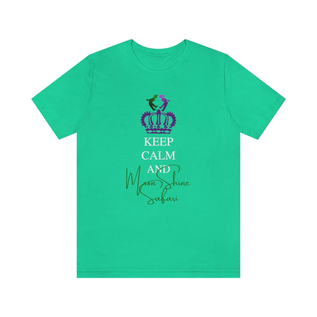 MoonShine Safari Keep Calm Unisex Jersey Short Sleeve Tee