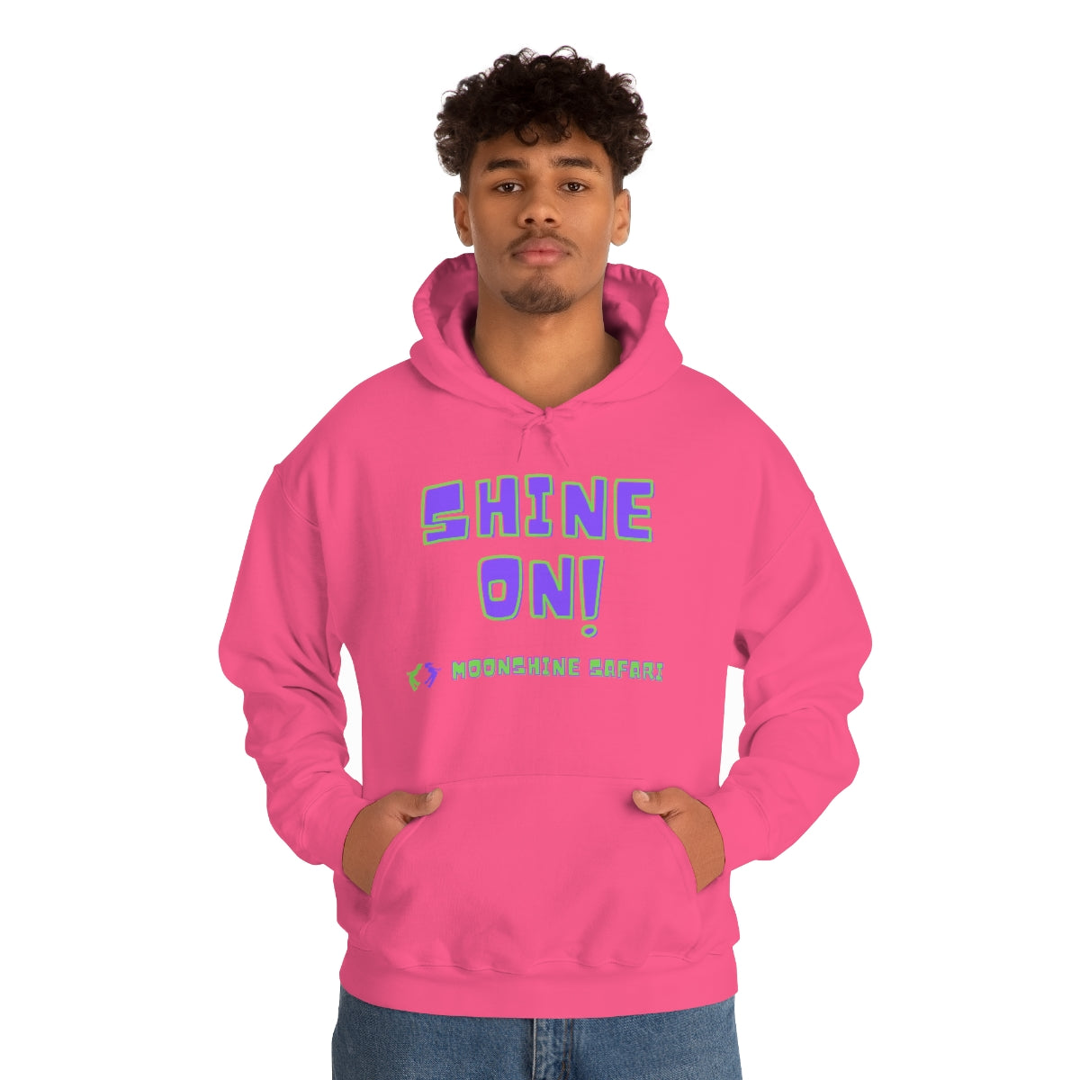 MoonShine Safari Shine On Unisex Heavy Blend™ Hooded Sweatshirt